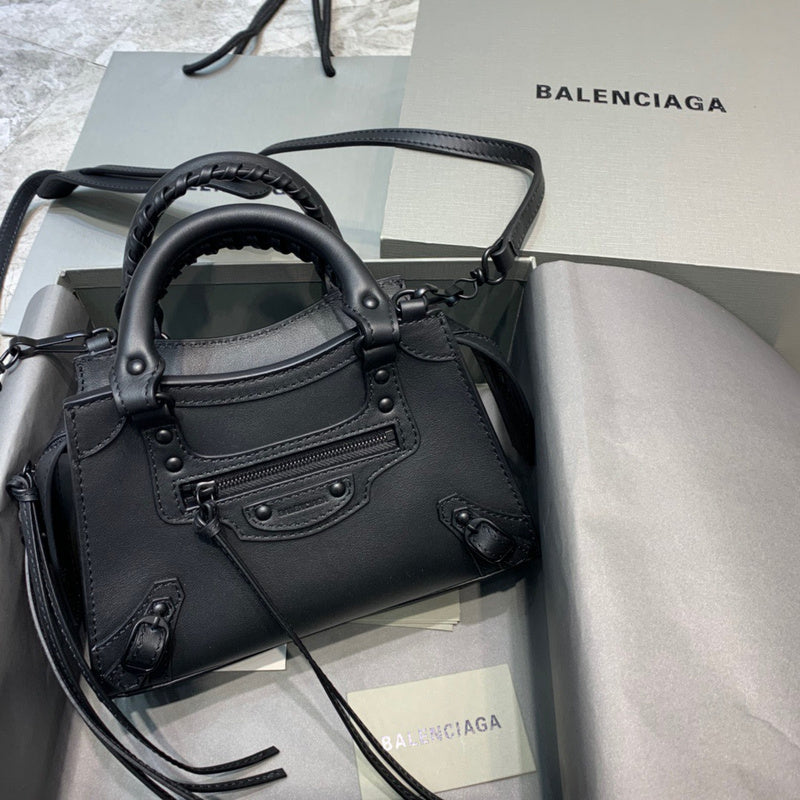 Refined Vegan Leather Handbag - Signature Hardware Accents | Women's Fashion Handbag #309 - front view (image 1) of designer-inspired handbag