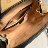 Interior view of refined structured women's handbag – women's luxury handbag