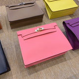  Statement crossbody bag carried on shoulder