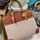 Close-up detail of balanced bag design