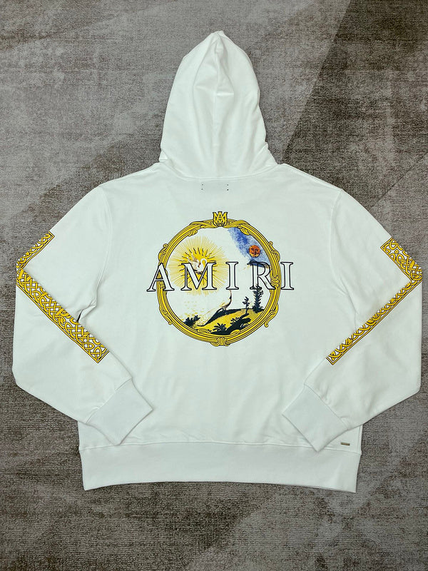 Amiri luxury hoodie detail shot
