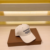 Front view of Burberry unisex cap
