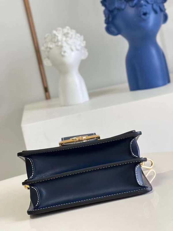 Close-up detail of chic statement women's handbag – women's luxury accessory
