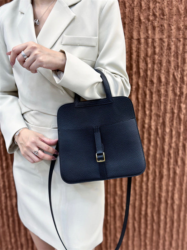 Understated handbag styled for everyday wear