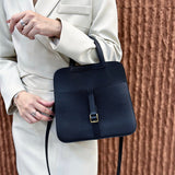 Understated handbag styled for everyday wear