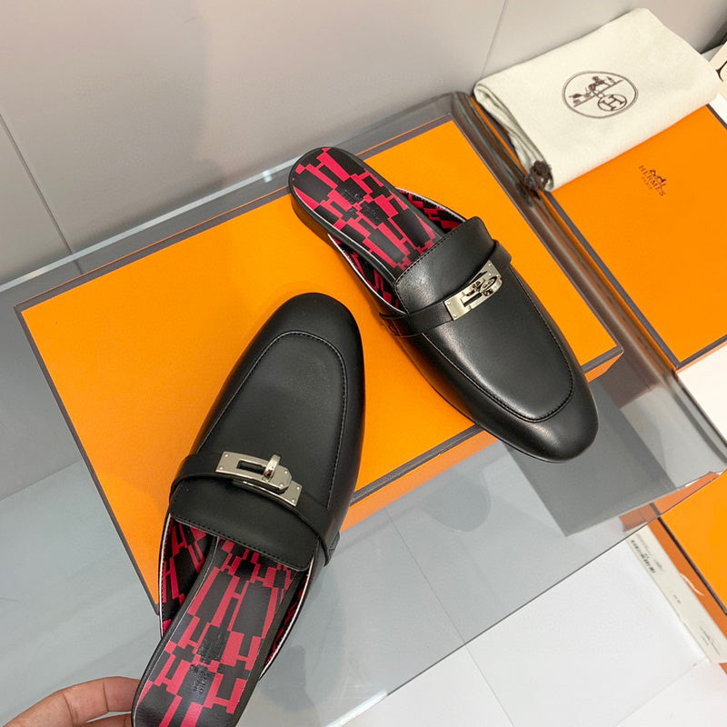 Hermes sandals Style 181 - angled studio shot