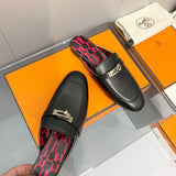 Hermes sandals Style 181 - angled studio shot