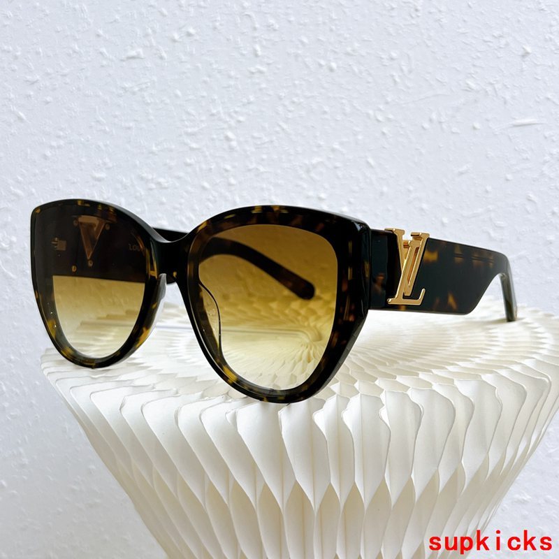 Angled view of Louis Vuitton unisex sunglasses