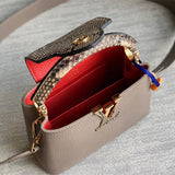  statement shopper bag detail view showing craftsmanship 26