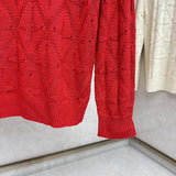 Front view of Louis Vuitton luxury clothing with runway-inspired design