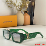 Angled view of Louis Vuitton unisex sunglasses