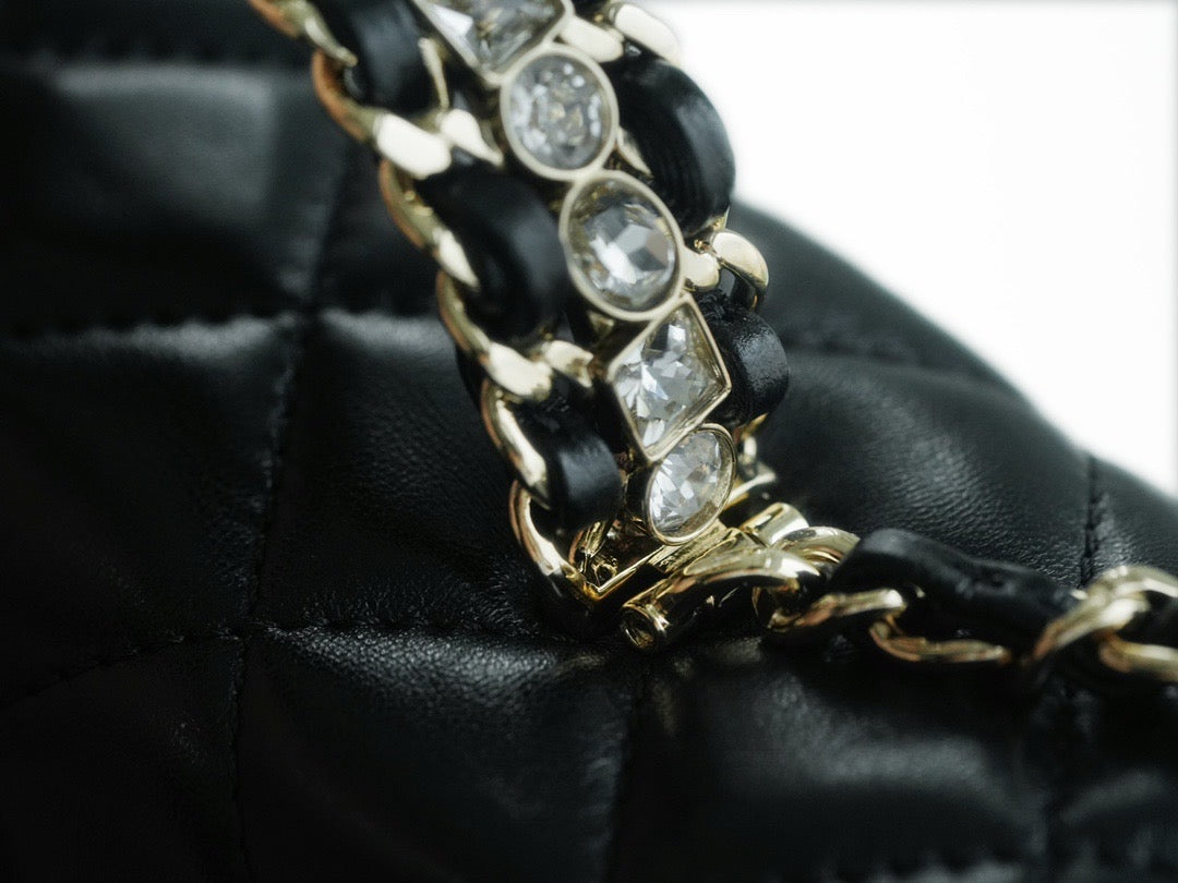 Front view of Chanel 23A Bag premium bag
