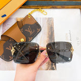 Front view of Louis Vuitton unisex sunglasses