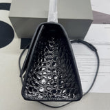 Bold Faux Leather Handbag - Modern Structured Build | Women's Designer-Inspired Purse #675 - front view (image 13) of designer-inspired handbag