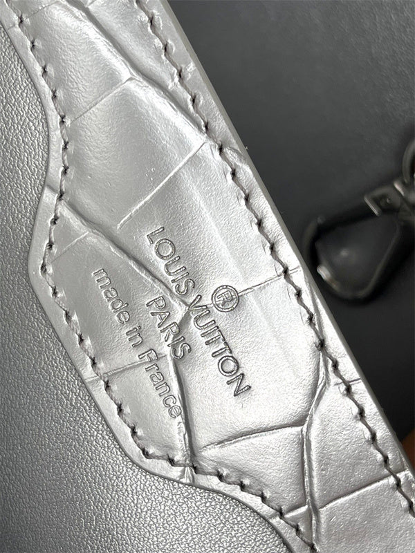  effortless satchel detail view showing craftsmanship