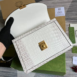 Interior view of structured classic women's handbag – women's premium purse