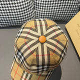 Front view of Burberry unisex cap