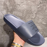 Balenciaga White Crisscross Strap Sandals - Heel Detail View