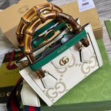 Back view of signature modern women's handbag – women's designer-style accessory