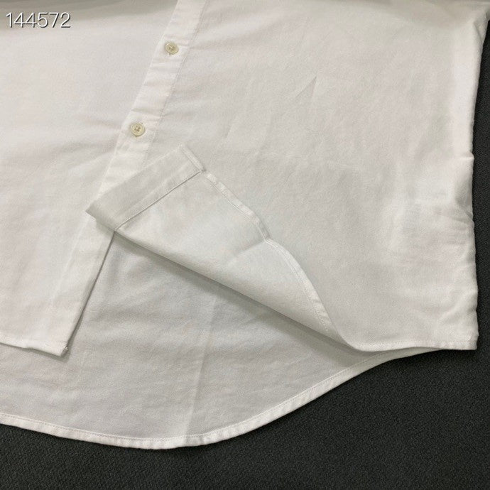 Close-up detail shot of Louis Vuitton luxury clothing with contemporary cut