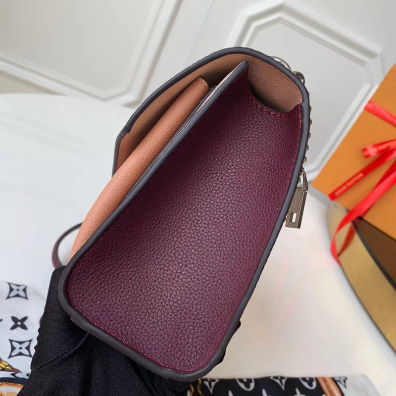 Interior view of chic classic women's handbag – women's luxury handbag