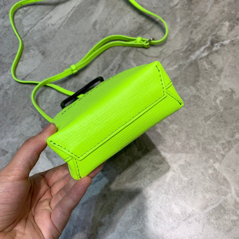 Polished Premium PU Leather Handbag - Smooth Faux-Leather Exterior | Women's Premium Handbag #992 - styled full view (image 7) of designer-inspired handbag