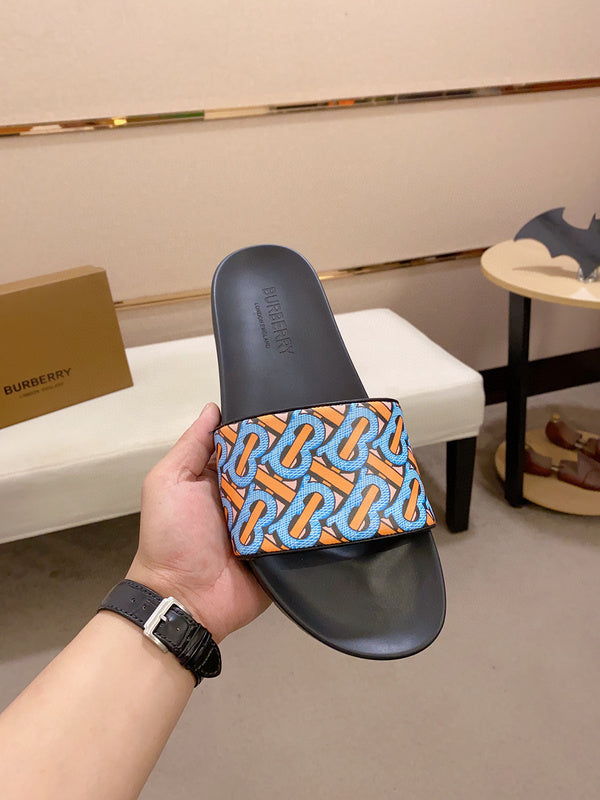 Burberry Chocolate Brown Combat Boots - Angled View