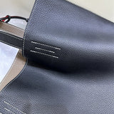 Considered bag shown from front angle
