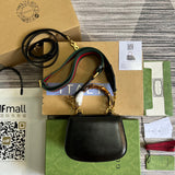 Close-up detail of modernist bag design