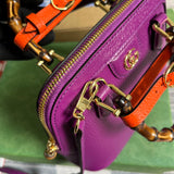 Styled lifestyle shot of signature sleek women's handbag – women's designer-style accessory
