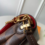Handle and strap detail of everyday-luxe structured women's handbag – women's everyday handbag