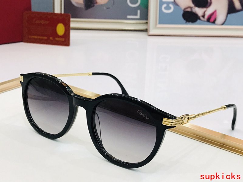 Side view of Cartier unisex sunglasses