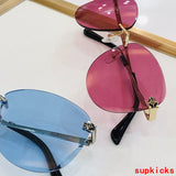 Side view of Cartier unisex sunglasses