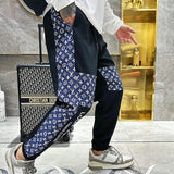 Close-up detail shot of Louis Vuitton luxury clothing with contemporary cut