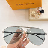 Angled view of Louis Vuitton unisex sunglasses