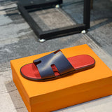 Hermès Black Classic Ballet Flats - Angled View