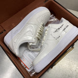 Nike clean off-white luxury sneakers view 6 chunky sole construction