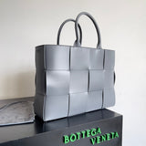 Polished Vegan Leather Handbag - Polished Finish | Women's Premium Handbag #1577 - alternate angle view (image 8) of designer-inspired handbag