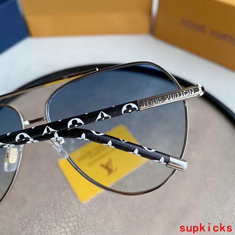 Side view of Louis Vuitton unisex sunglasses