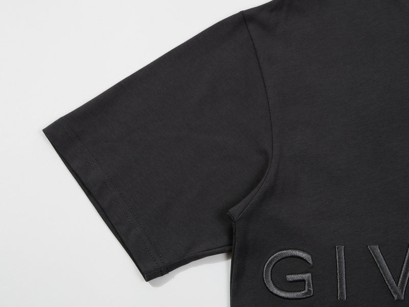 Back view of Givenchy luxury clothing with signature branding