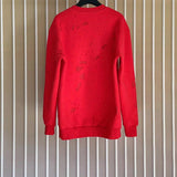 Side profile of Givenchy luxury clothing with logo-detail design