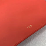 Front view of refined sleek women's handbag – women's everyday handbag
