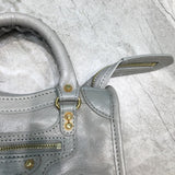 Effortless Faux Leather Handbag - Modern Structured Build | Women's Fashion Handbag #640 - hardware and detail close-up (image 5) of designer-inspired handbag