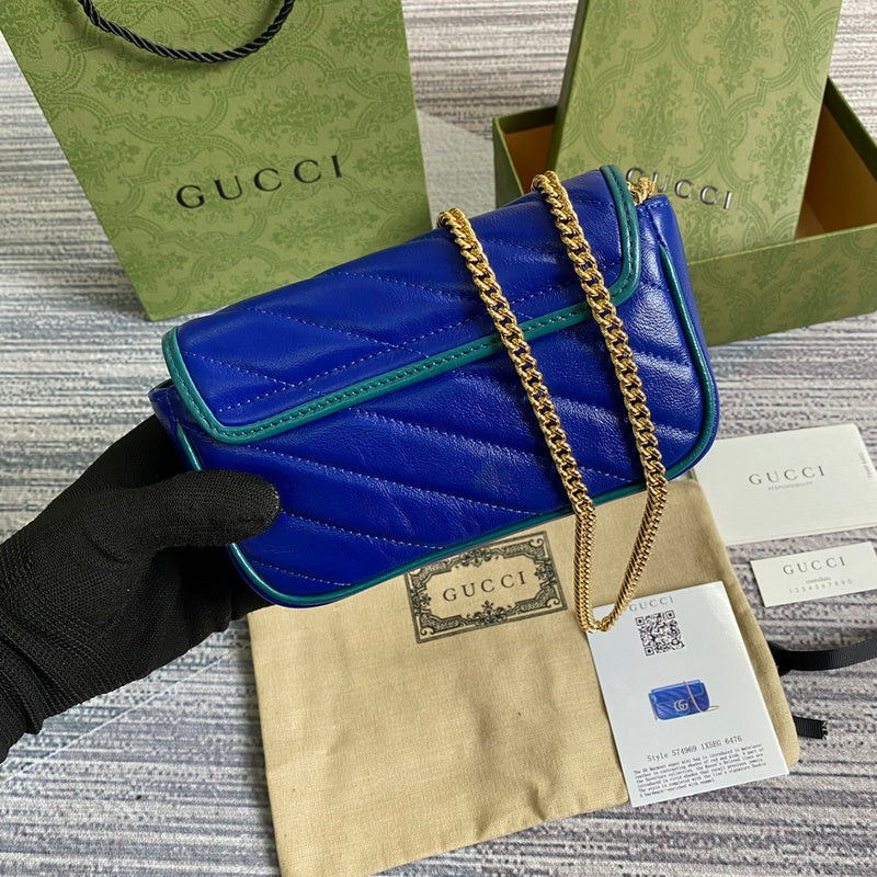 Front view of classic sleek women's handbag – women's statement bag