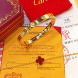 Side view of Cartier unisex jewelry piece