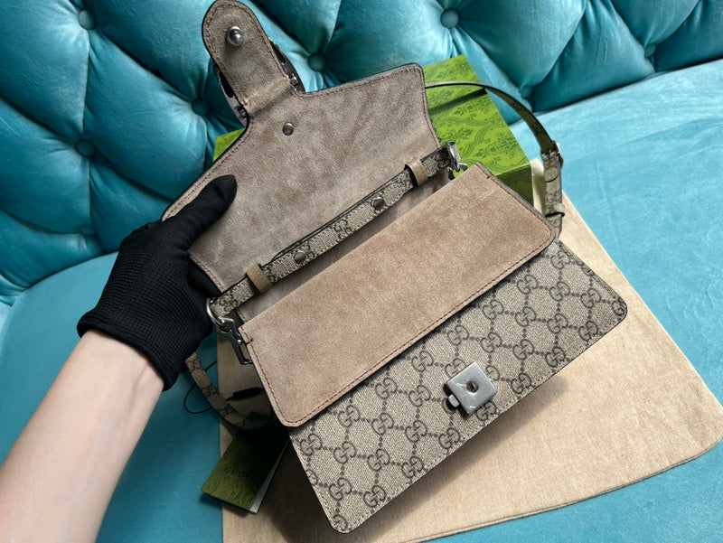 Interior view of elevated classic women's handbag – women's designer-style accessory