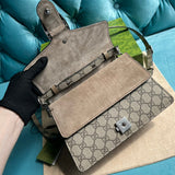 Interior view of elevated classic women's handbag – women's designer-style accessory