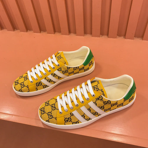 Gucci soft grey luxury sneakers view 11 padded collar comfort