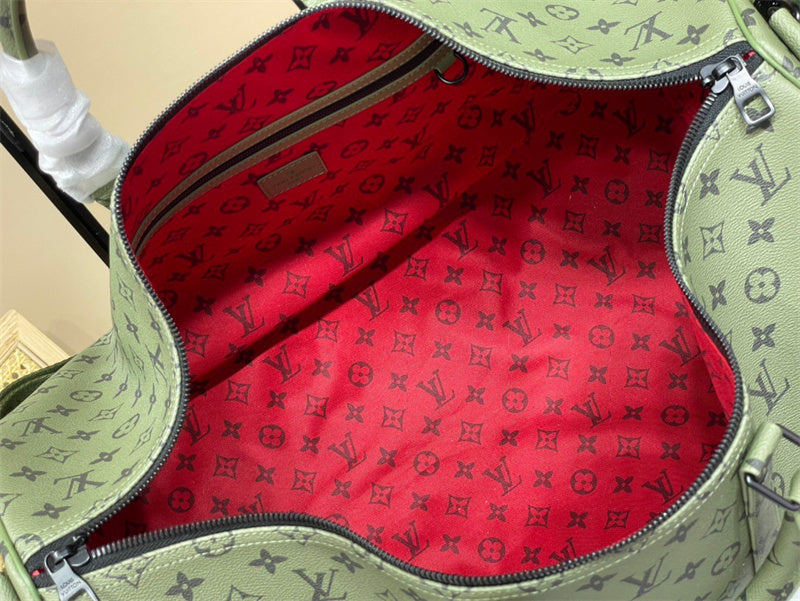  Signature shoulder bag carried on shoulder