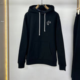 Side profile of Louis Vuitton luxury clothing with relaxed-fit cut